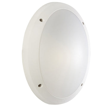 Fumagalli Danzi Bulkhead White 1xCFL23w in Electrical & Lighting_Interior Lighting