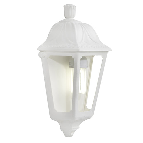 Fumagalli Iesse Lantern Half Wall White in Electrical & Lighting_Interior Lighting