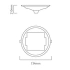 Eurolux Solar Street Light Plaza LED 3000lm - image 01