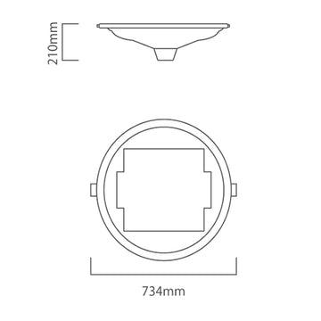 Eurolux Solar Street Light Plaza LED 3000lm - image 01