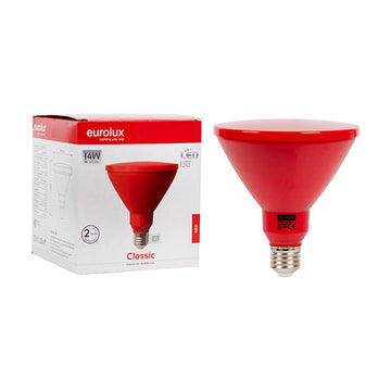 Eurolux LED Globe PAR38 Classic 14w E27 Red N - image 01