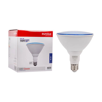 Eurolux LED Globe PAR38 Classic 14w E27 Blue N - image 01