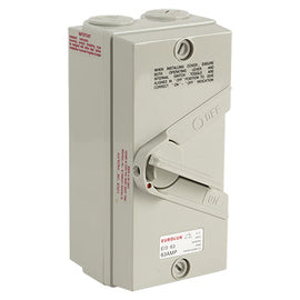 Eurolux Isolator Switch 3 Pole 63 AMP 440V IP66 in Electrical & Lighting,Electrical Accessories,Circuit Breakers & Distribution Boards