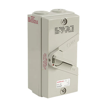 Eurolux Isolator Switch 3 Pole 63 AMP 440V IP66 - image 01