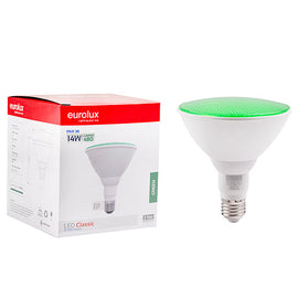Eurolux LED Globe PAR38 Classic 14w E27 Green N in Electrical & Lighting,Lighting,Globes & Tubes