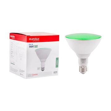 Eurolux LED Globe PAR38 Classic 14w E27 Green N - image 01