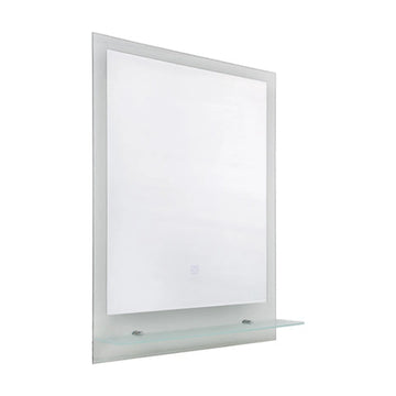 Eurolux Bathroom Mirror Light Square White - image 01