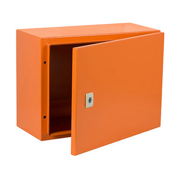 Eurolux Enclosure Mild Steel 300x400x200mm IP65 Orange - image 01