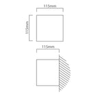 Eurolux Wall Light Concrete Large Sandstone Grey - image 01