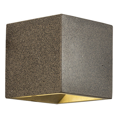 Eurolux Wall Light Concrete 115mm Sandstone Black in Electrical & Lighting,Lighting,Interior Lighting