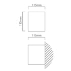 Eurolux Wall Light Wall Light Concrete Small Sandstone - image 01