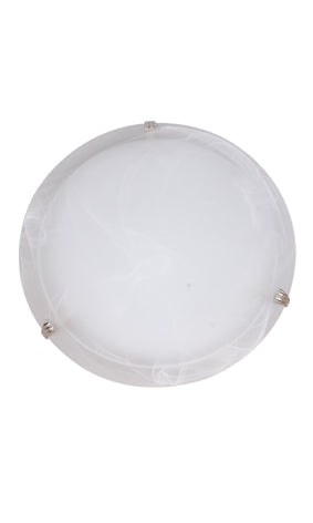 Eurolux Alabaster Ceiling Light 300mm & Set of 3 Clips in Electrical & Lighting,Lighting,Interior Lighting