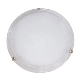 Eurolux Alabaster Ceiling Light 300mm & Set of 3 Clips - image 01