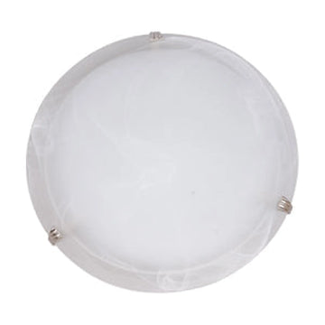 Eurolux Alabaster Ceiling Light 300mm & Set of 3 Clips - image 01