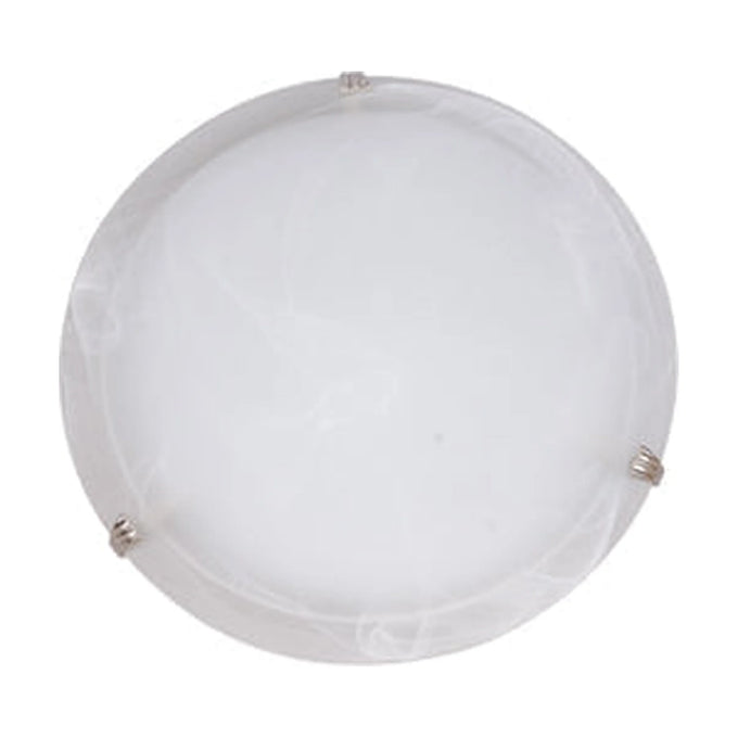 Eurolux Alabaster Ceiling Light 300mm & Set of 3 Clips - image 01