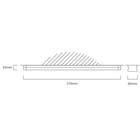Eurolux LED Ceiling Light 570mm 2x9w White IP65 - image 01