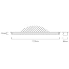 Eurolux LED Ceiling Light 1170mm 2x18w White IP65 - image 01
