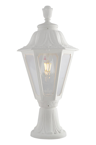 Fumagalli Minilot/Rut Pedestal White in Electrical & Lighting,Lighting,Exterior Lighting