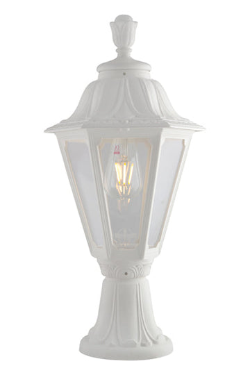 Fumagalli Minilot/Rut Pedestal White in Electrical & Lighting,Lighting,Exterior Lighting