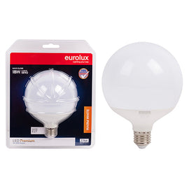 Eurolux LED Maxi Globe G120 Premium 18w E27 3000K N in Electrical & Lighting,Lighting,Globes & Tubes