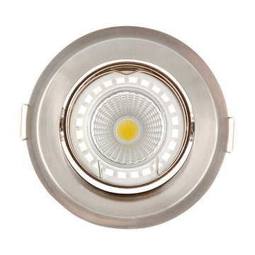 Eurolux Round Downlight Anti-Glare 85mm Satin Chrome - image 01
