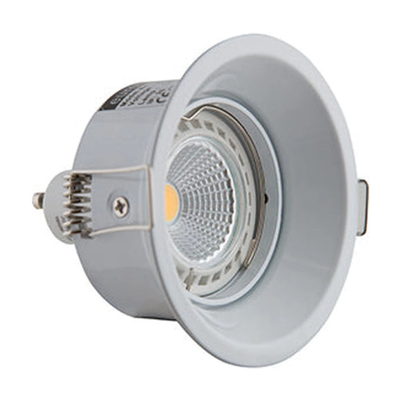 Eurolux Round Downlight Anti-Glare Round 85mm White - image 01