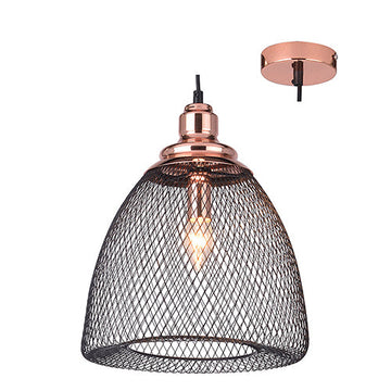 Eurolux Pendant 315mm Copper/Black in Electrical & Lighting,Lighting,Interior Lighting
