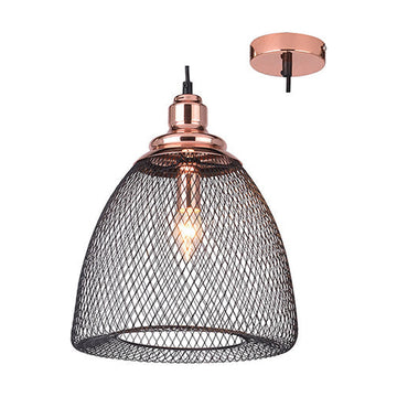 Eurolux Pendant 315mm Copper/Black - image 01