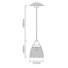 Eurolux Pendant 315mm Copper/Black - image 01