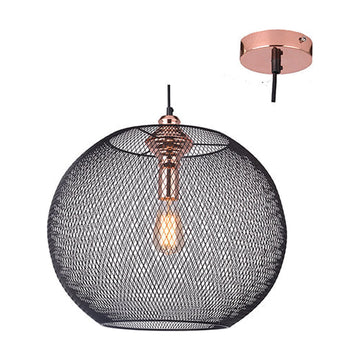 Eurolux Pendant 480mm Copper/Black - image 01