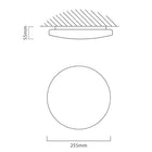 Eurolux Slim Ceiling Light White LED 12w - image 01