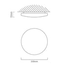 Eurolux Slim Ceiling Light White LED 24w - image 01