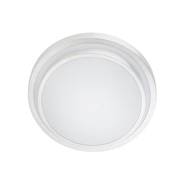 Eurolux Power Ceiling Light 285mm Silver Tiered LED 18w 4000K in Electrical & Lighting,Lighting,Interior Lighting