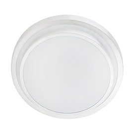 Eurolux Power Ceiling Light 340mm Silver Tiered LED 24w 4000K in Electrical & Lighting,Lighting,Interior Lighting
