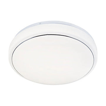 Eurolux Power Ceiling Light 255mm Silver Ring LED 12w 4000K - image 01