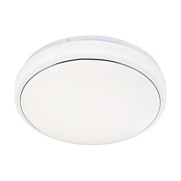 Eurolux Power Ceiling Light 255mm Silver Ring LED 12w 4000K - image 01