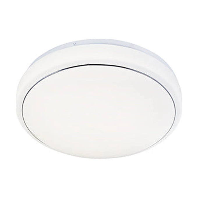 Eurolux Power Ceiling Light 255mm Silver Ring LED 12w 4000K - image 01