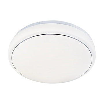 Eurolux Power Ceiling Light 285mm Silver Ring LED 18w 4000K - image 01