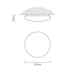 Eurolux Power Ceiling Light 325mm White LED 24w 4000K - image 01