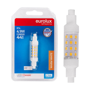 Eurolux LED QI Classic 4.9w R7s J78 3000K N - image 01
