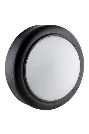 Eurolux Round Bulkhead 140mm Black LED 1x8w in Electrical & Lighting_Interior Lighting