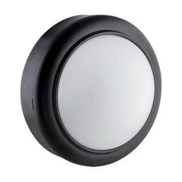 Eurolux Round Bulkhead 140mm Black LED 1x8w - image 01