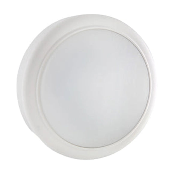 Eurolux Round Bulkhead 180mm White LED 1x15W - image 01