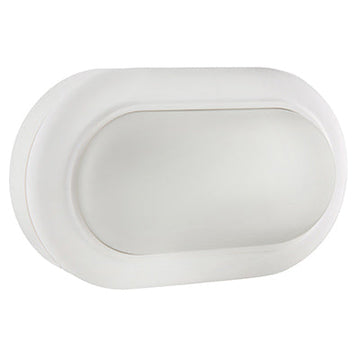 Eurolux Oval Bulkhead 170mm White LED 1x8w in Electrical & Lighting_Interior Lighting
