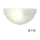 Eurolux Wall Light Alabaster 300mm & Set of 3 Clips - image 01