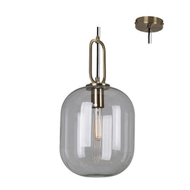 Eurolux Pendant Hallstat 350mm Clear Glass in Electrical & Lighting,Lighting,Interior Lighting