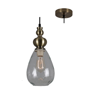 Eurolux Pendant Victoria 160mm Clear Glass - image 01