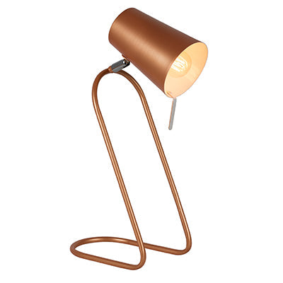 Eurolux Table Lamp Charisse 130mm Copper in Electrical & Lighting,Lighting,Interior Lighting