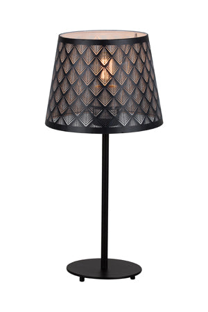 Eurolux Table Lamp Hepburn 200mm Black in Electrical & Lighting,Lighting,Interior Lighting