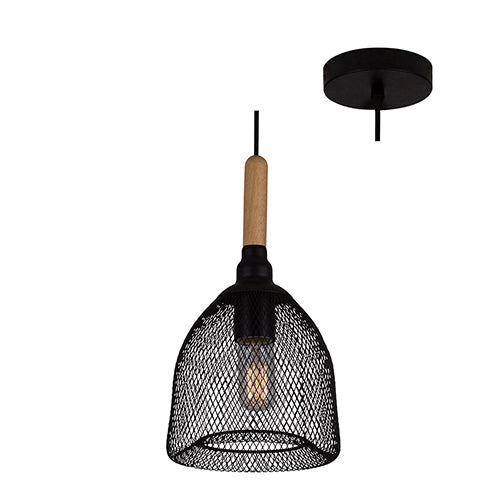 Eurolux Pendant Namada 180mm Black in Electrical & Lighting,Lighting,Interior Lighting